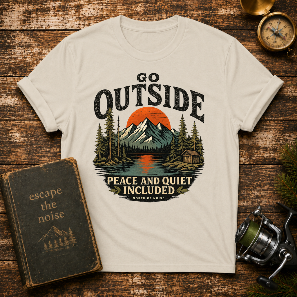 Go Outside Camping Tee