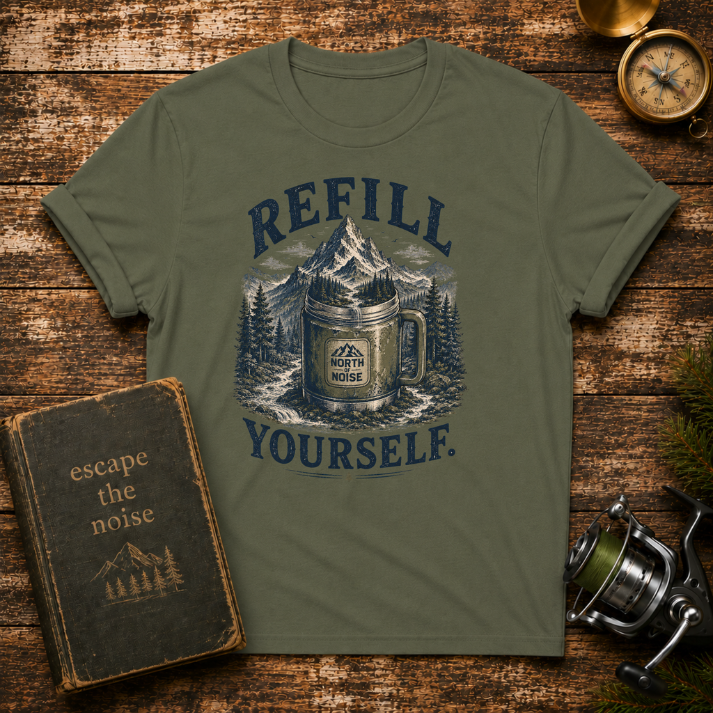 Refill Yourself Mountain T-Shirt