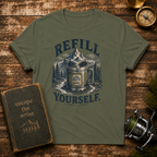 Refill Yourself Mountain T-Shirt