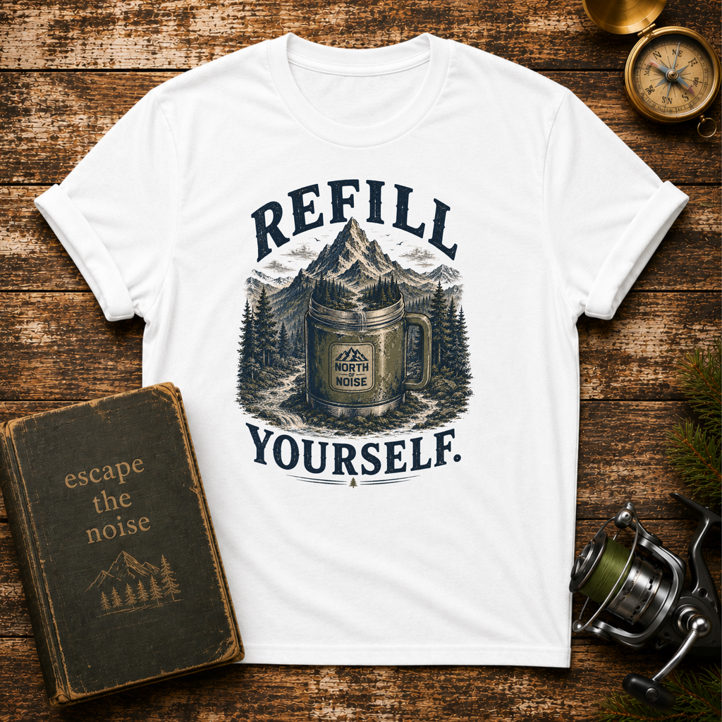 Refill Yourself Mountain T-Shirt