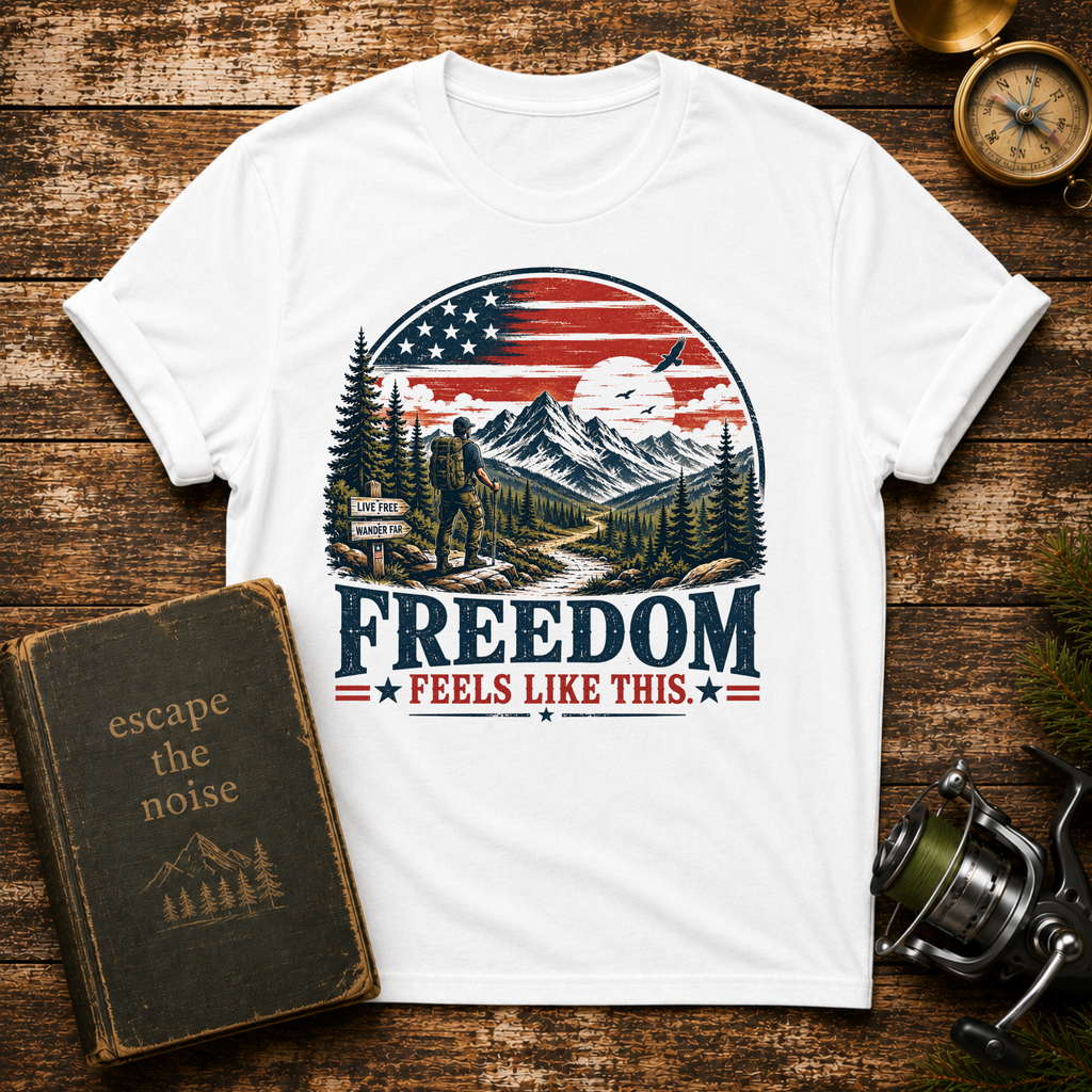 Freedom Feels Like This 4th of July T-Shirt