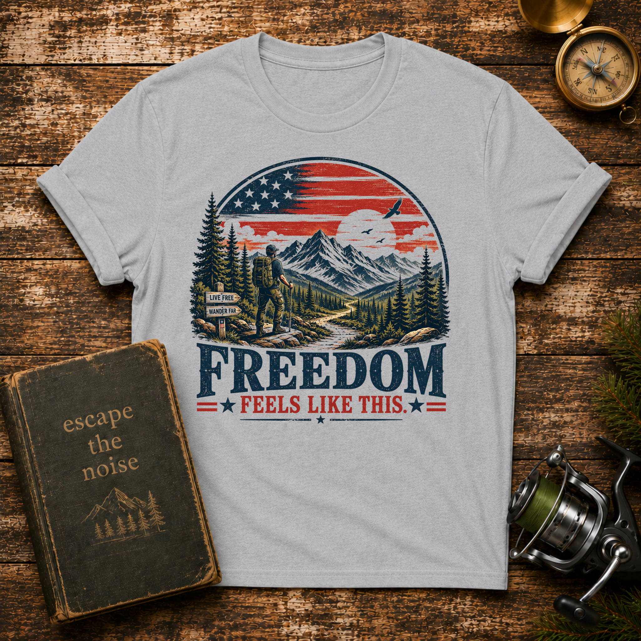 Freedom Feels Like This 4th of July T-Shirt