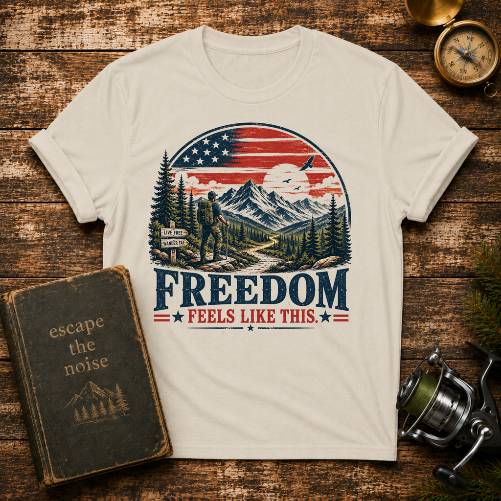 Freedom Feels Like This 4th of July T-Shirt