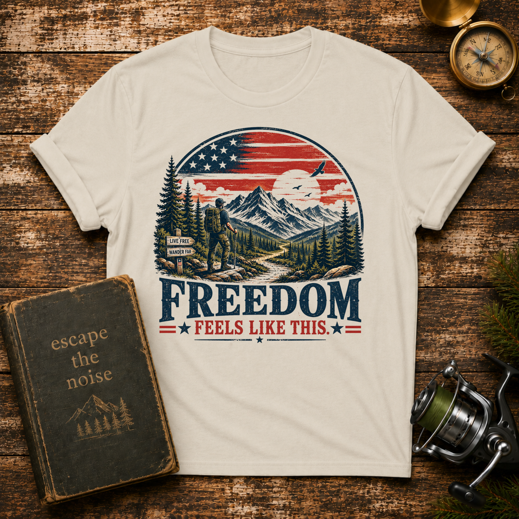 Freedom Feels Like This 4th of July T-Shirt