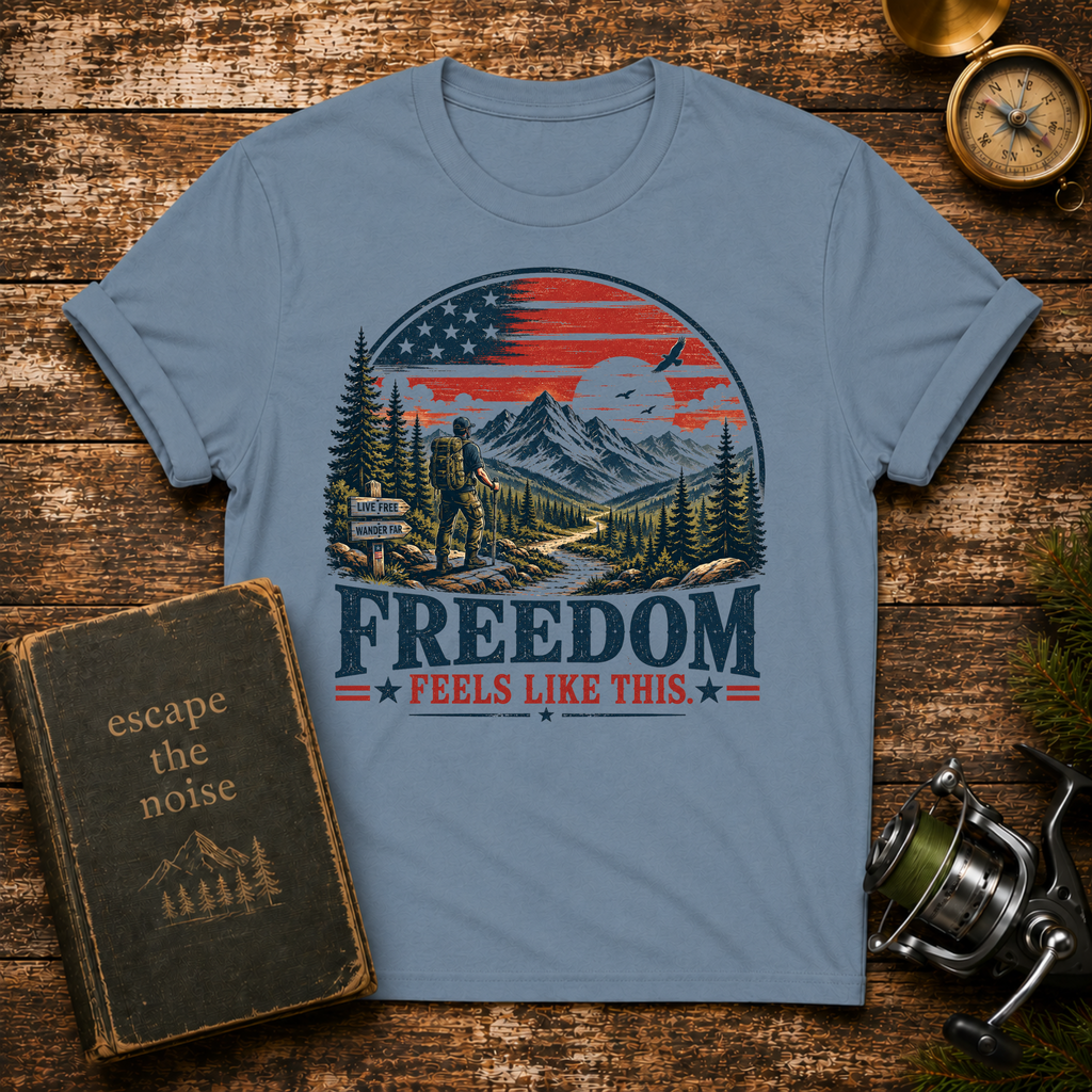 Freedom Feels Like This 4th of July T-Shirt