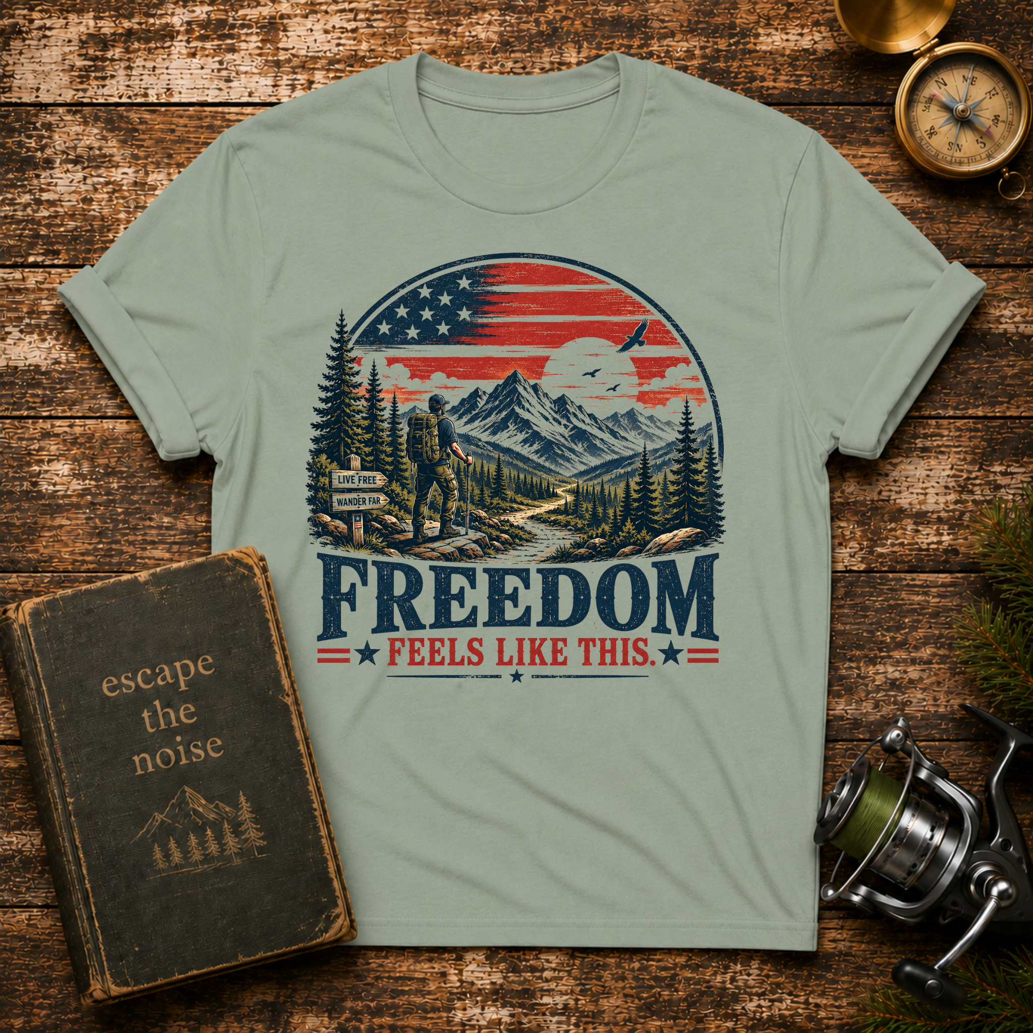 Freedom Feels Like This 4th of July T-Shirt