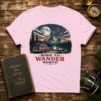 Born to Wander North 4th of July Camper Tee