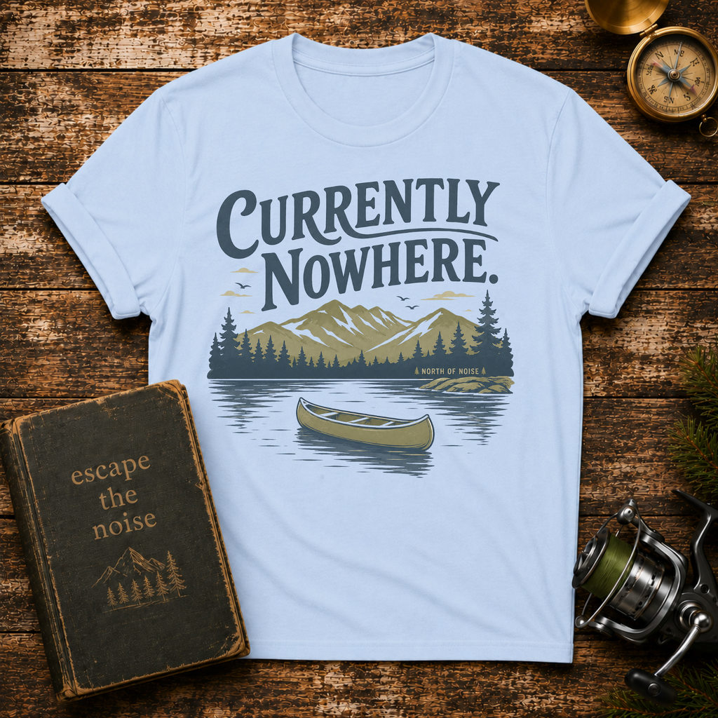 Currently Nowhere Canoe T-Shirt