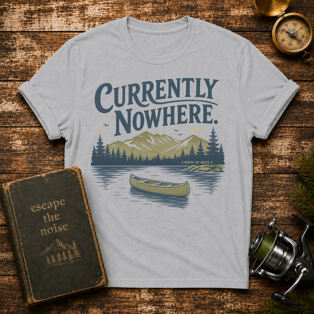 Currently Nowhere Canoe T-Shirt