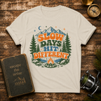Slow Days Hit Different T-Shirt