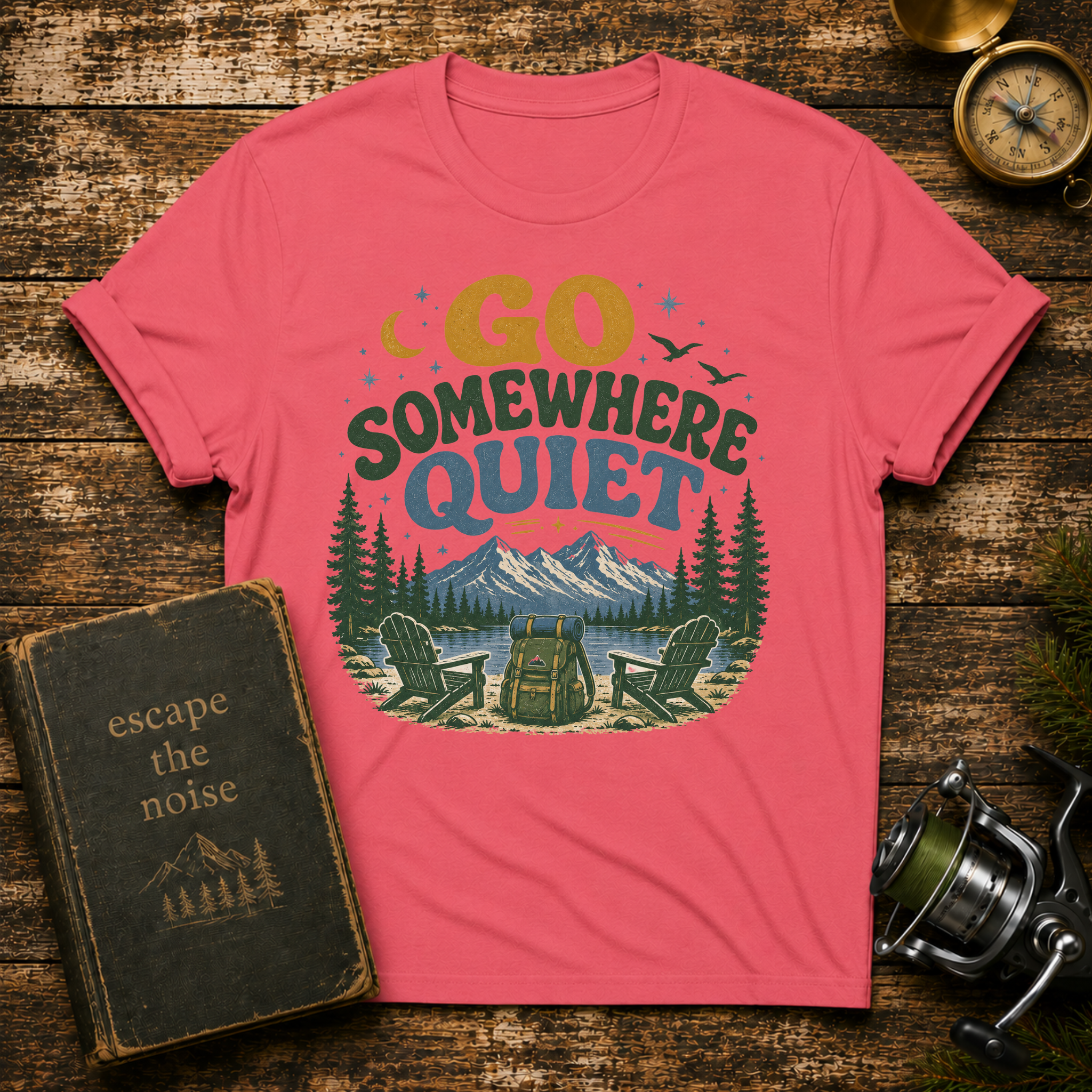Go Somewhere Quiet T-Shirt