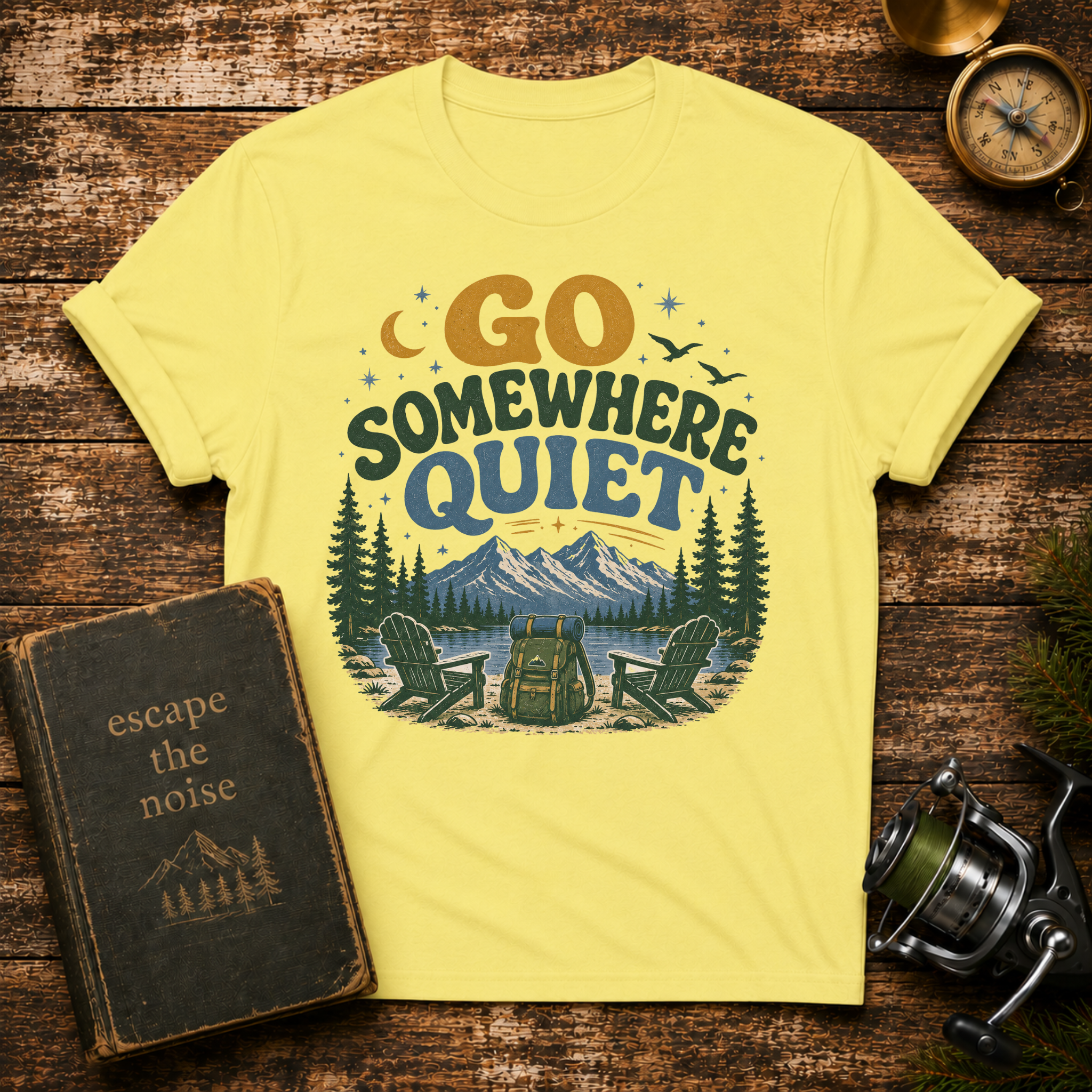 Go Somewhere Quiet T-Shirt