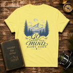 Go Where Your Mind Slows Down Graphic Tee