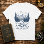 Go Where Your Mind Slows Down Graphic Tee