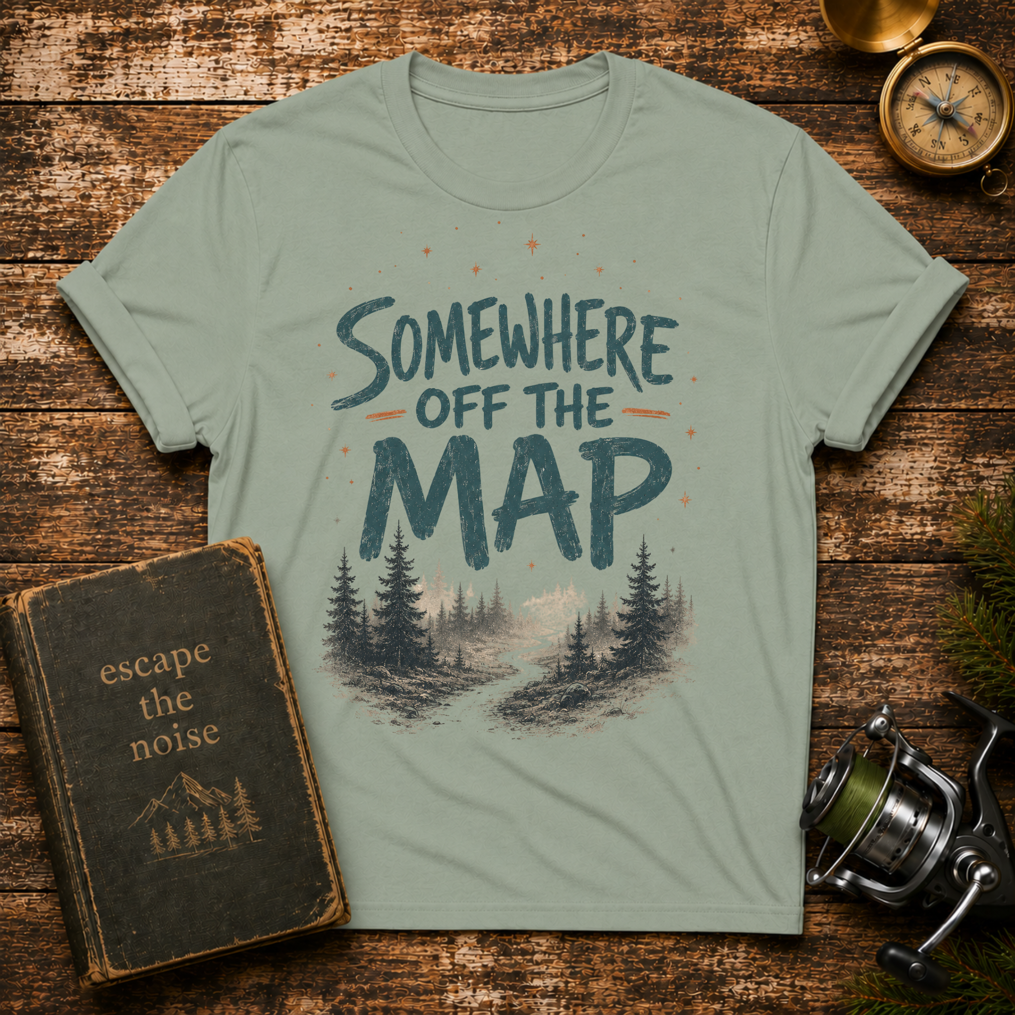 Somewhere Off The Map T-Shirt