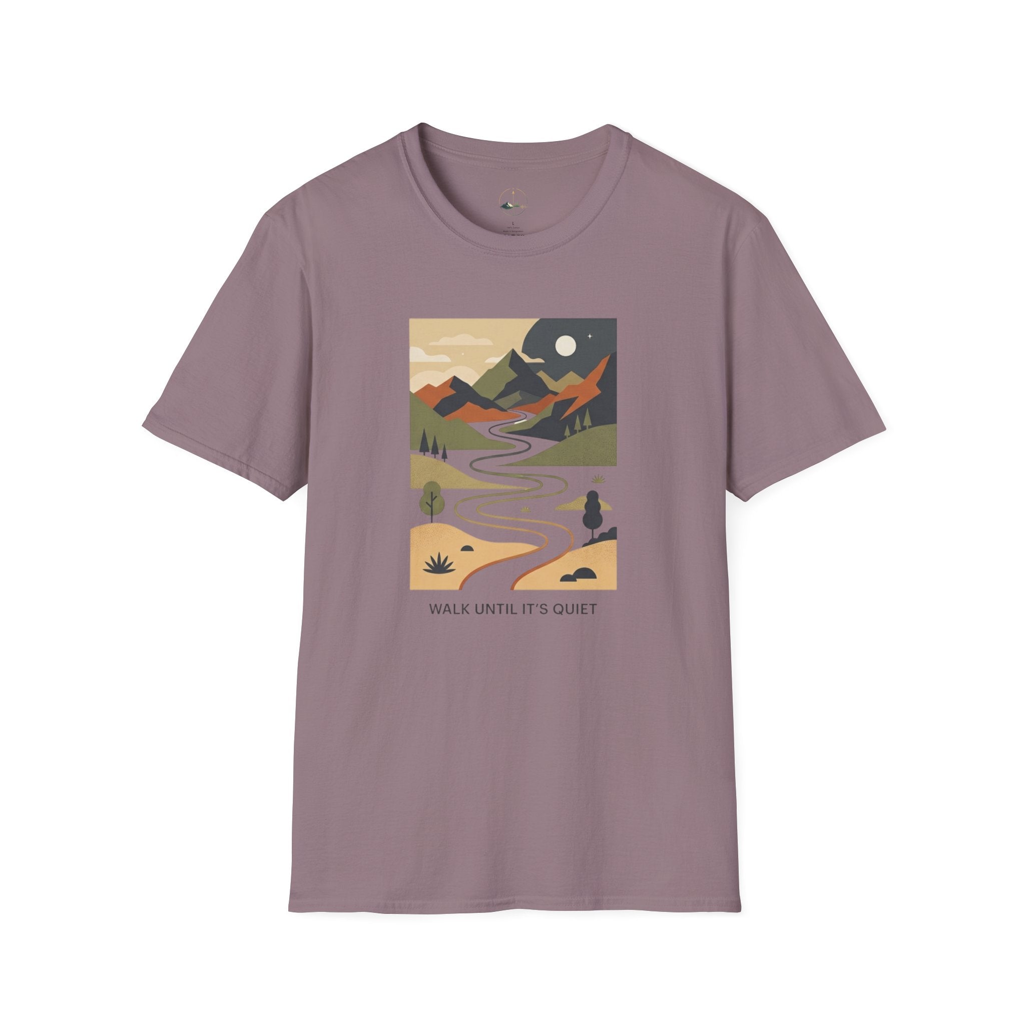 Adventure Road Graphic T-Shirt — 'Where Paths Go & Come' Outdoor Scenic Tee